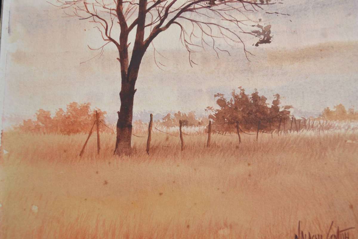 Malachi Smith Painting - Signed - Unframed