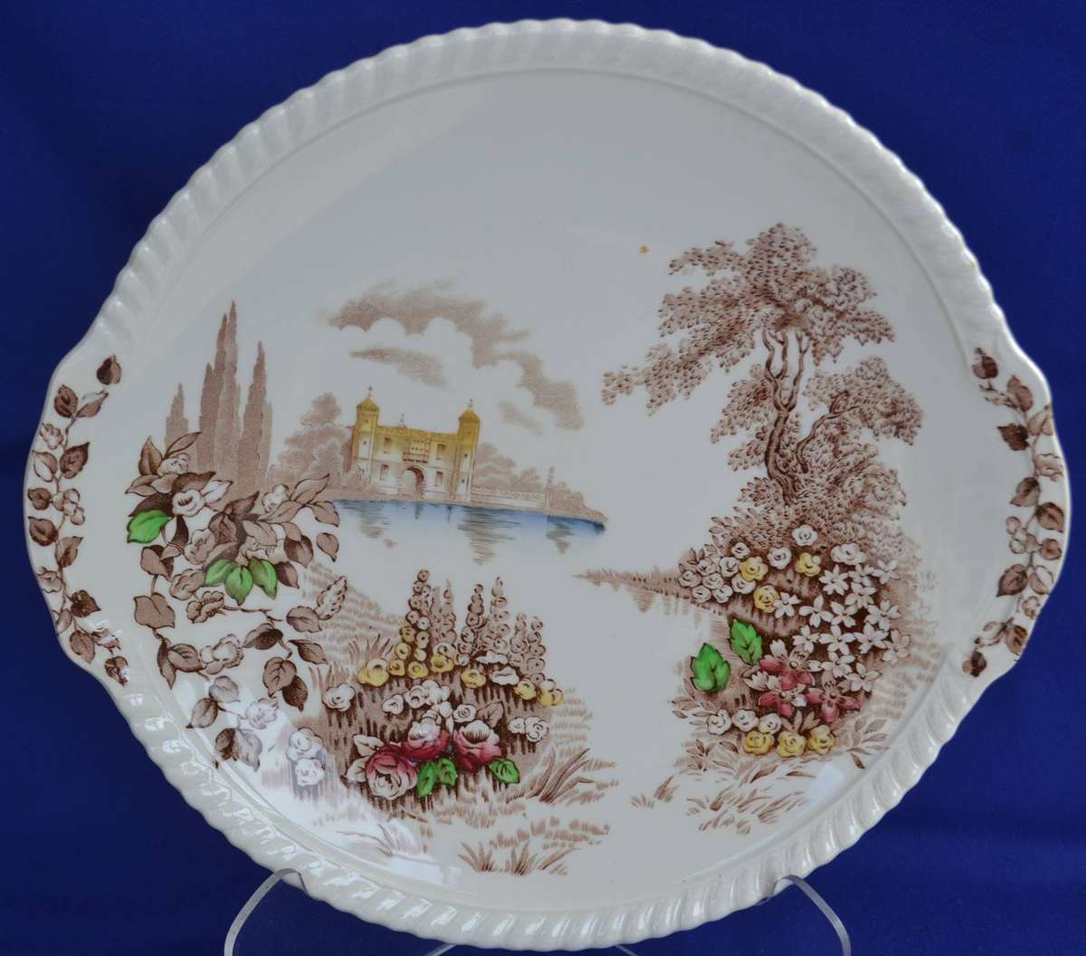 Vintage Art Deco Cake Plates - Various Makers - 3 Pieces