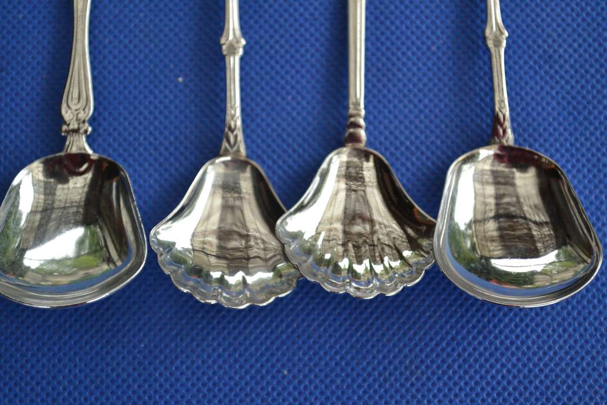 Assorted Vintage Collectable Sugar Spoons - 4 Pieces