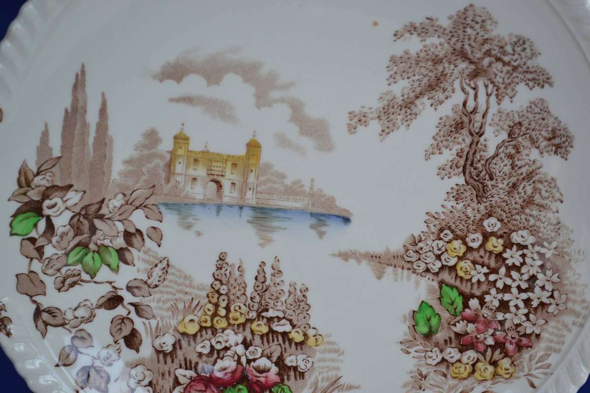 Vintage Art Deco Cake Plates - Various Makers - 3 Pieces