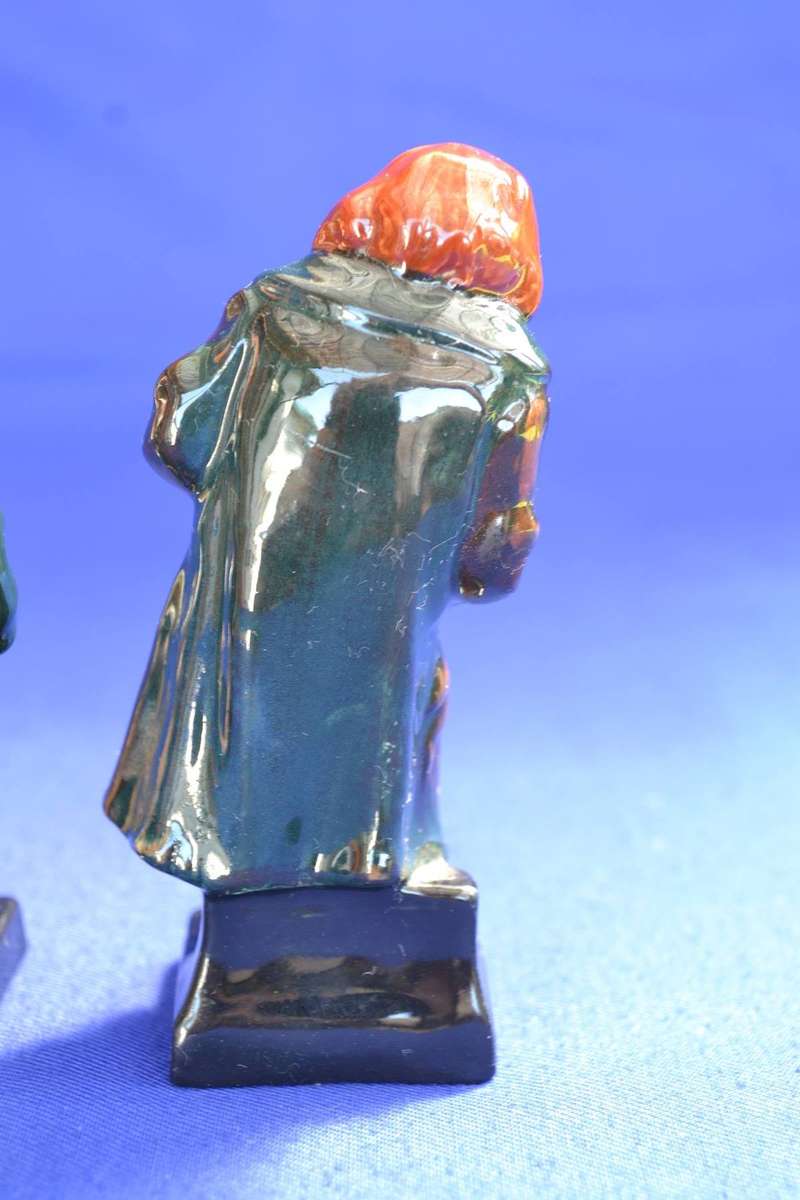 Royal Doulton Miniature Figurines - Oliver Twist and Fagan