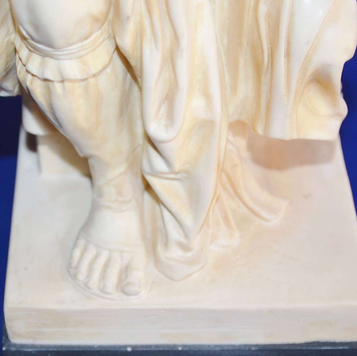 A Santimi Statue  - Horns of  Moses By Michelangelo - Vintage