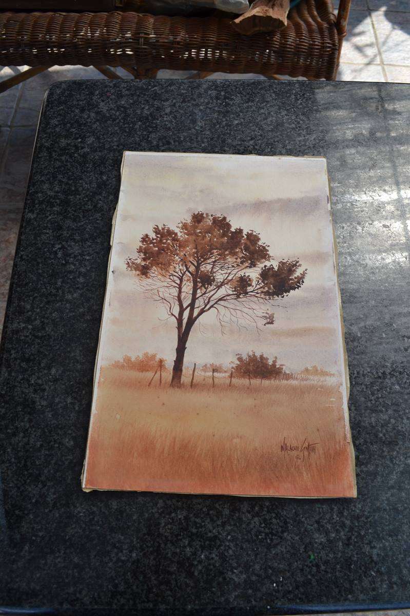 Malachi Smith Painting - Signed - Unframed