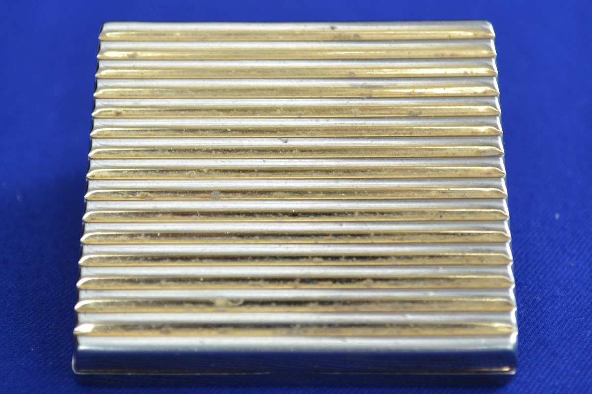 Vintage Collectable Estee Lauder Gold Tone Compact Mirror