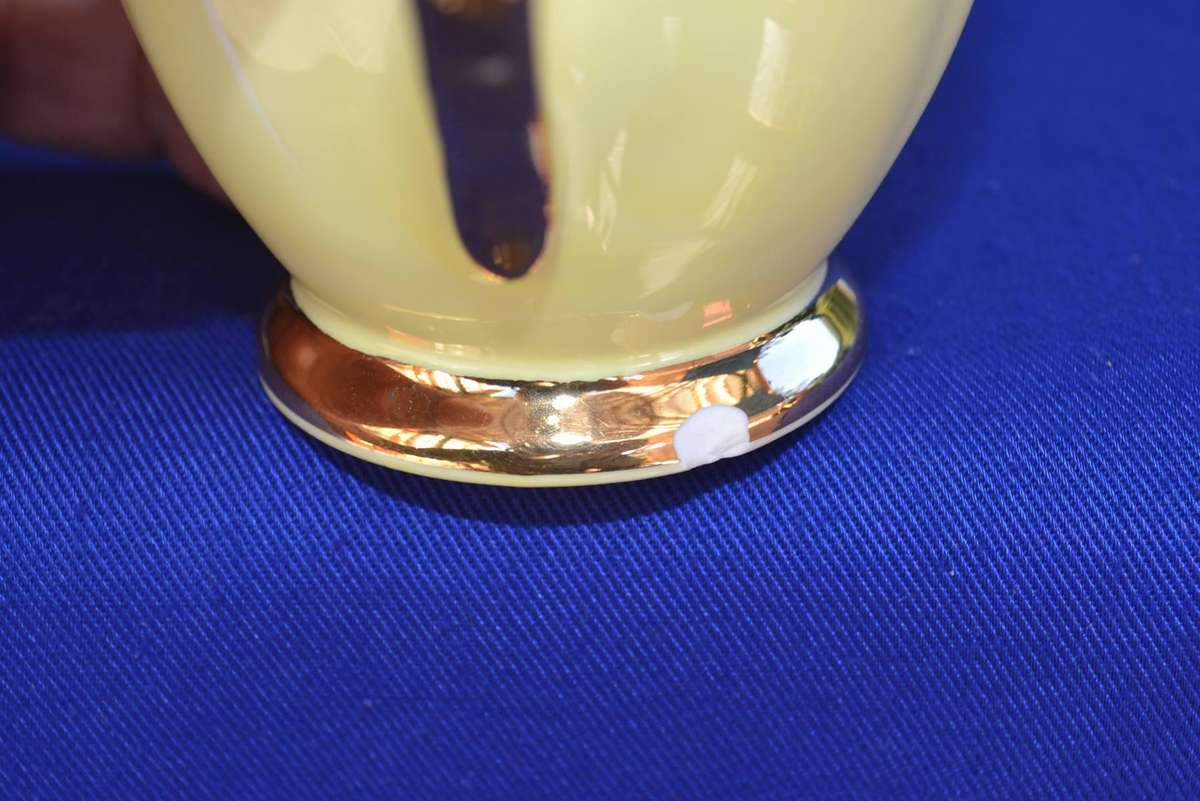 Queen Anne Duo, Sugar Bowl and Creamer - Vintage