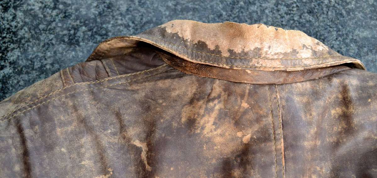 Genuine Vintage Leather Flying Jacket