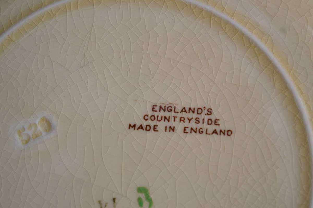 Vintage Art Deco Cake Plates - Various Makers - 3 Pieces