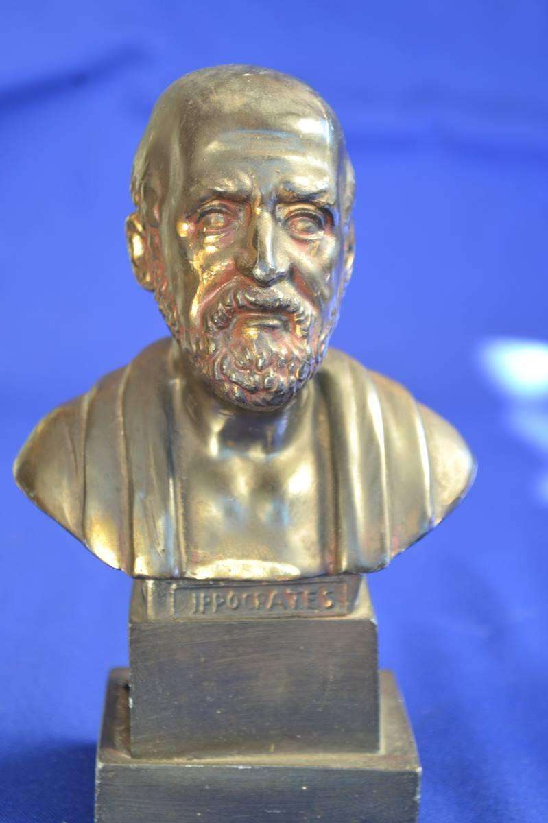 Hippocrates Bust Ornament