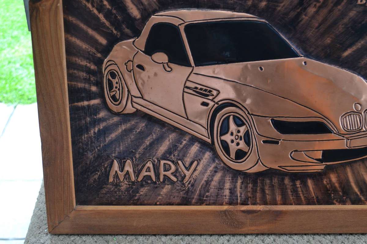 Copper Art - BMW Z3 - Copper Creations by N Botha