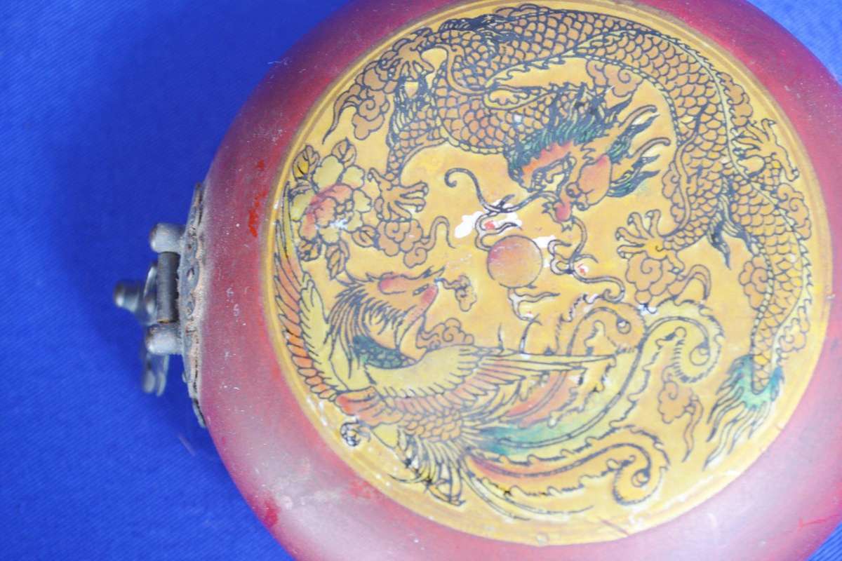 Vintage Feng Shui (Luo Pan) Compass in Case