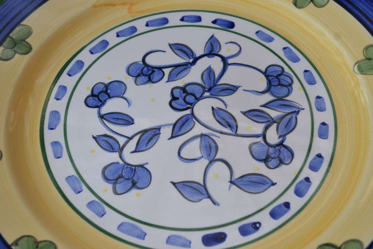 Maxwell  & Williams Hand Painted Charger Plate - Florentine