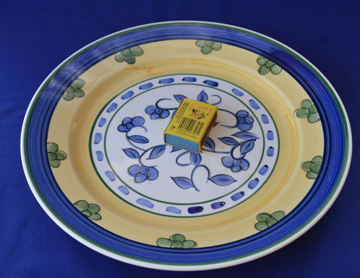 Maxwell  & Williams Hand Painted Charger Plate - Florentine