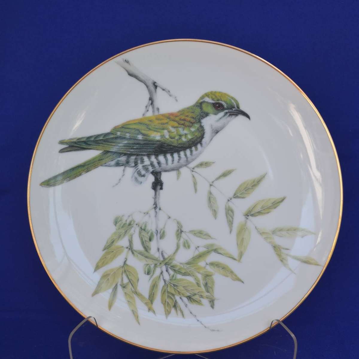 Heritage Porcelain Best Loved Birds of Southern Africa Collectors Plate - Diederik Cuckoo