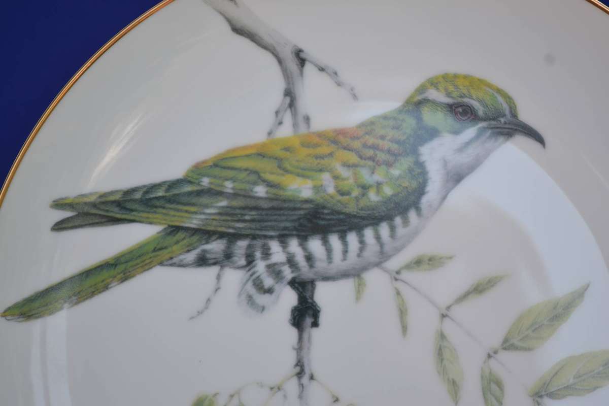 Heritage Porcelain Best Loved Birds of Southern Africa Collectors Plate - Diederik Cuckoo