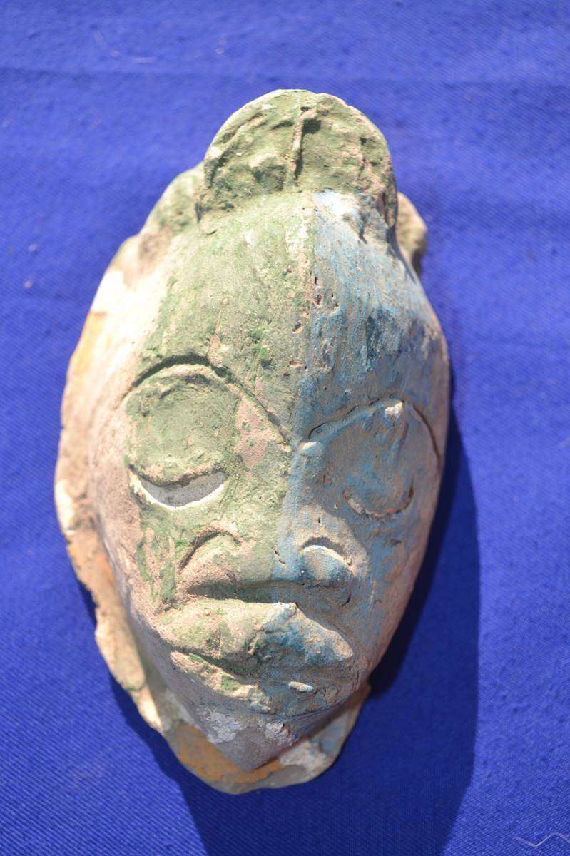 Hand Crafted Ancient Artefact Style Clay Masks