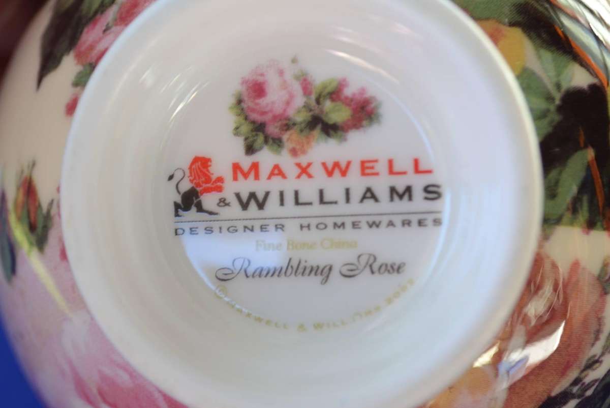 Maxwell & Williams Rambling Rose Tea Trio