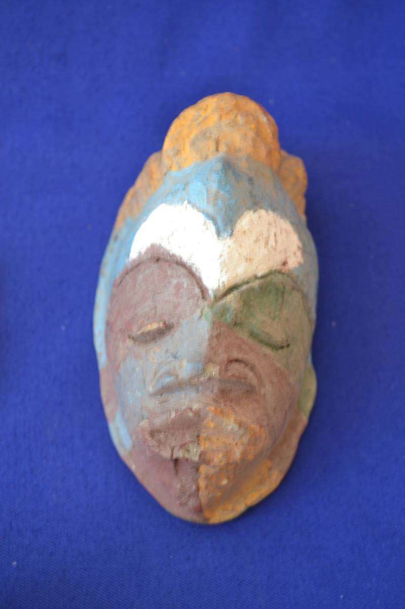 Hand Crafted Ancient Artefact Style Clay Masks