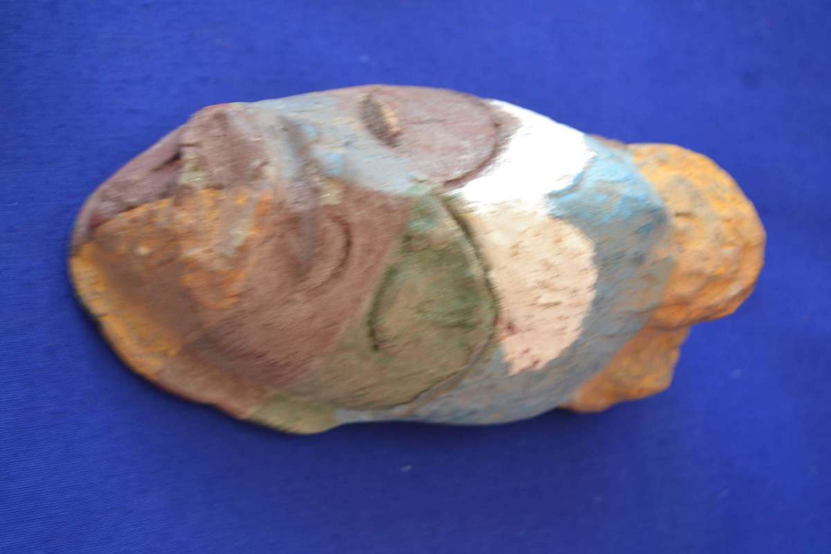 Hand Crafted Ancient Artefact Style Clay Masks