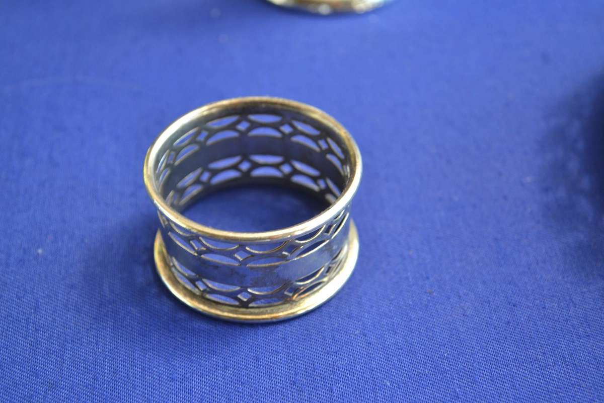 Assorted Vintage Silver Plate  and Glass Items - 8 Pieces