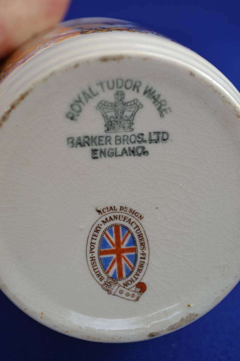 Royal Tudor ware Commemorative Mug - Coronation of Queen Elizabeth II 1953