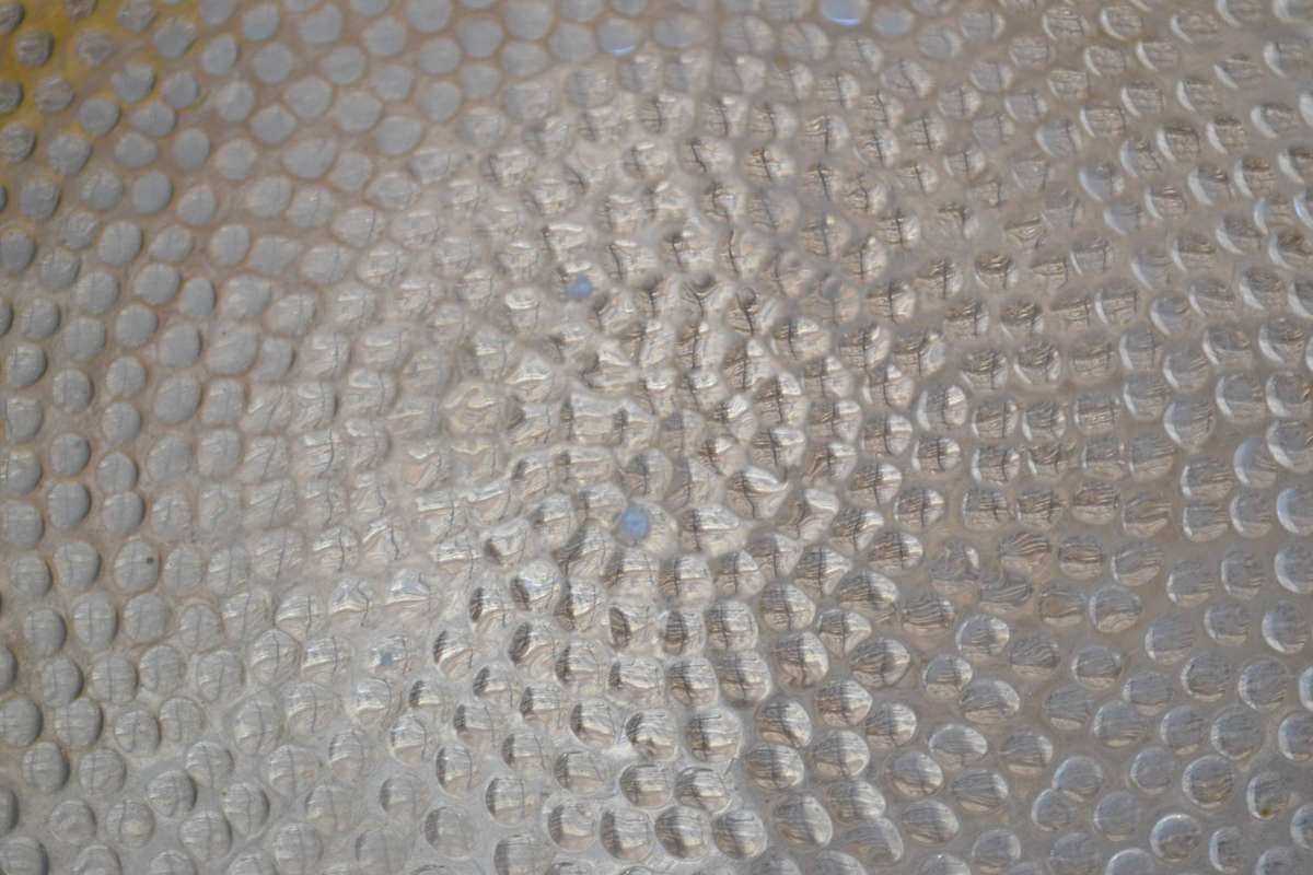 Hammered Detail Silver Plate Wall Plate