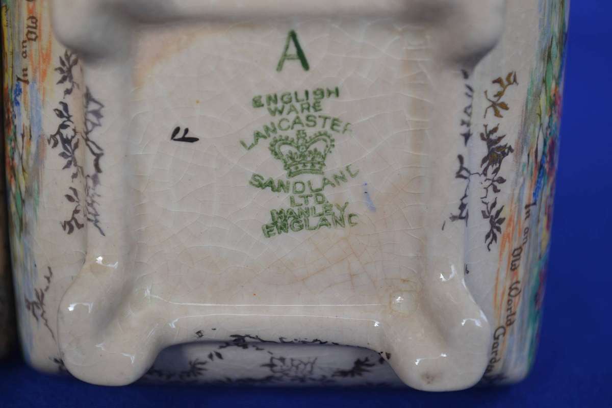 Lancaster & Sandland "In an Olde World Garden" Condiment Jars