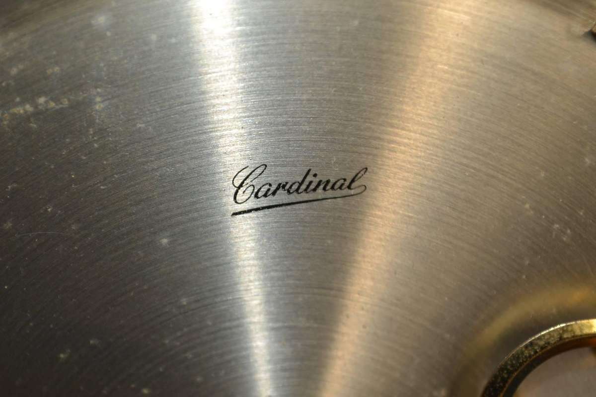 Kieninger & Obergfell West Germany Vintage Glass Dome Anniversary Mantle Clock