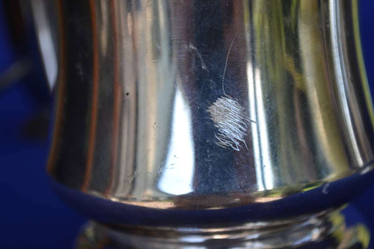 Silver Plate Tankards x 3