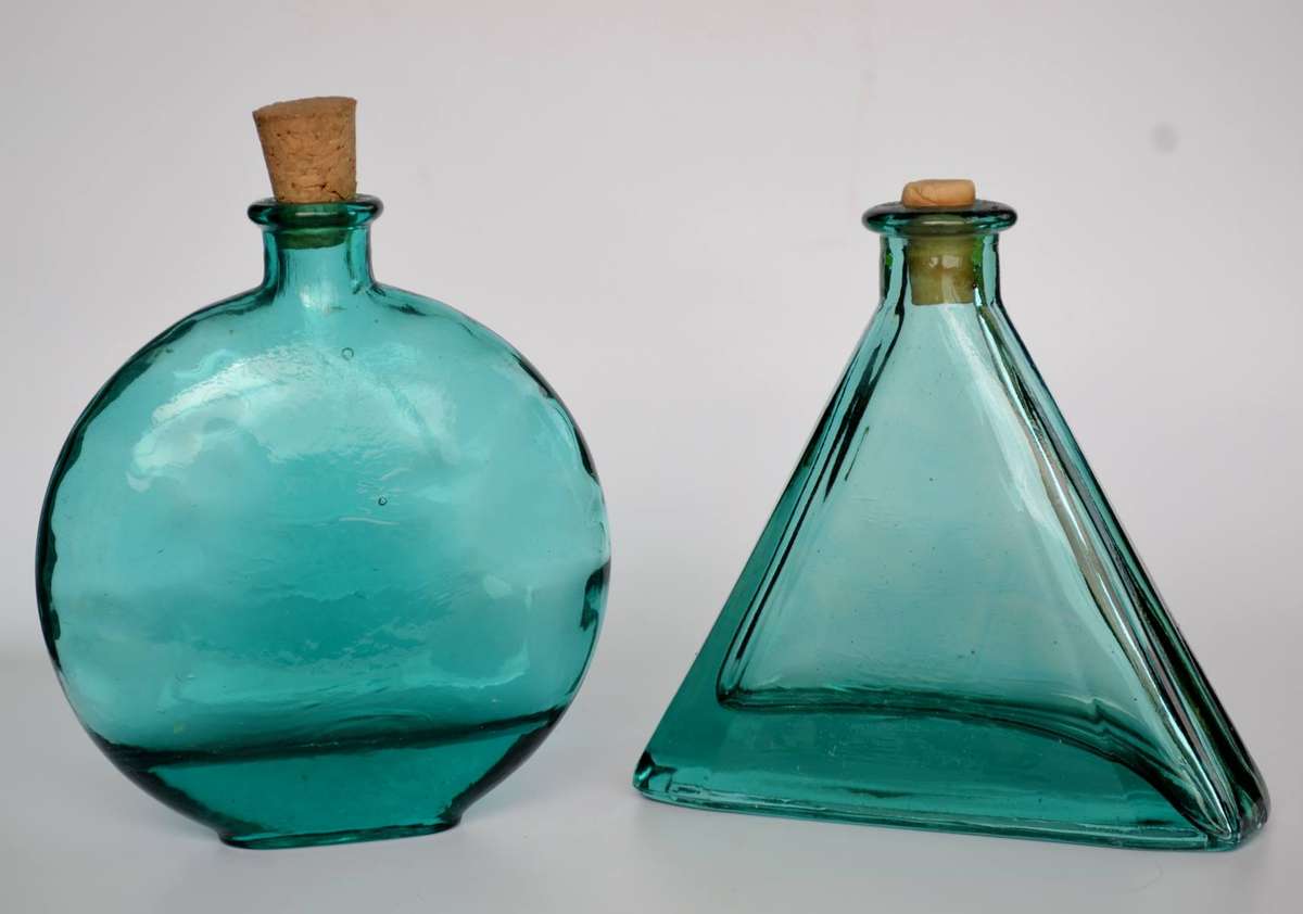 Assorted  Collectable bottles - 2 Pieces