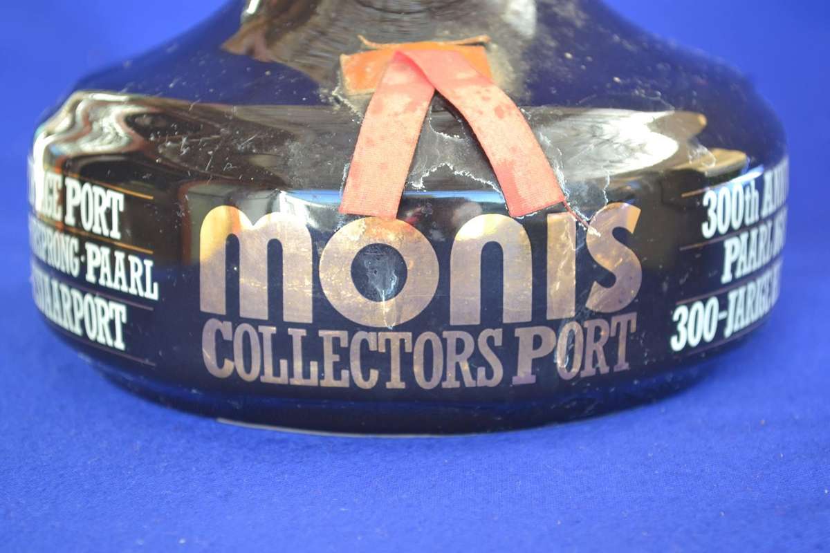 KWV VO Sherry Stoneware Jar and Monis Collectors Port  Anniversary Bottle