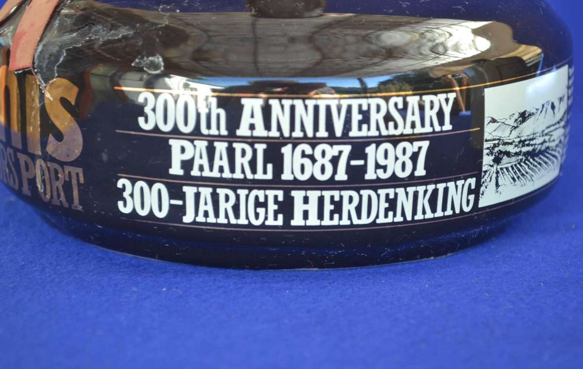 KWV VO Sherry Stoneware Jar and Monis Collectors Port  Anniversary Bottle