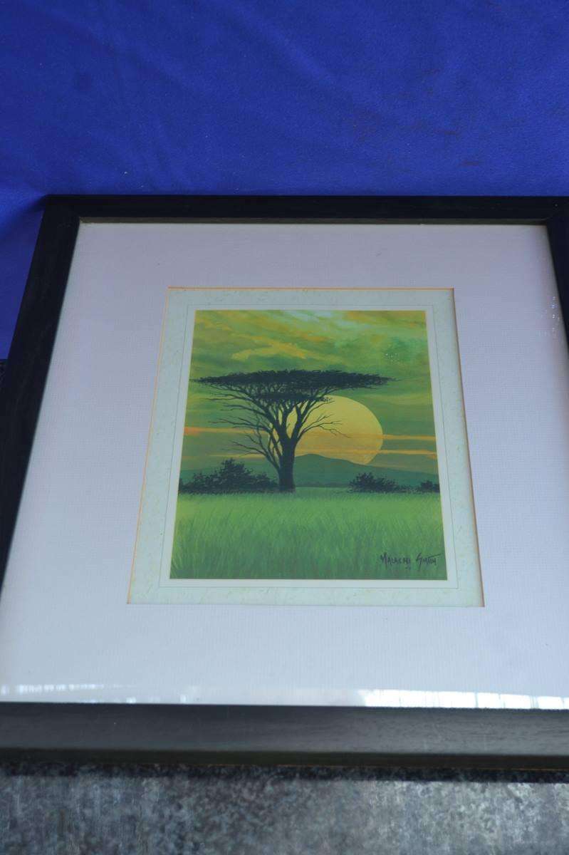 Malachi Smith - Signed by the Artist, framed behind glass