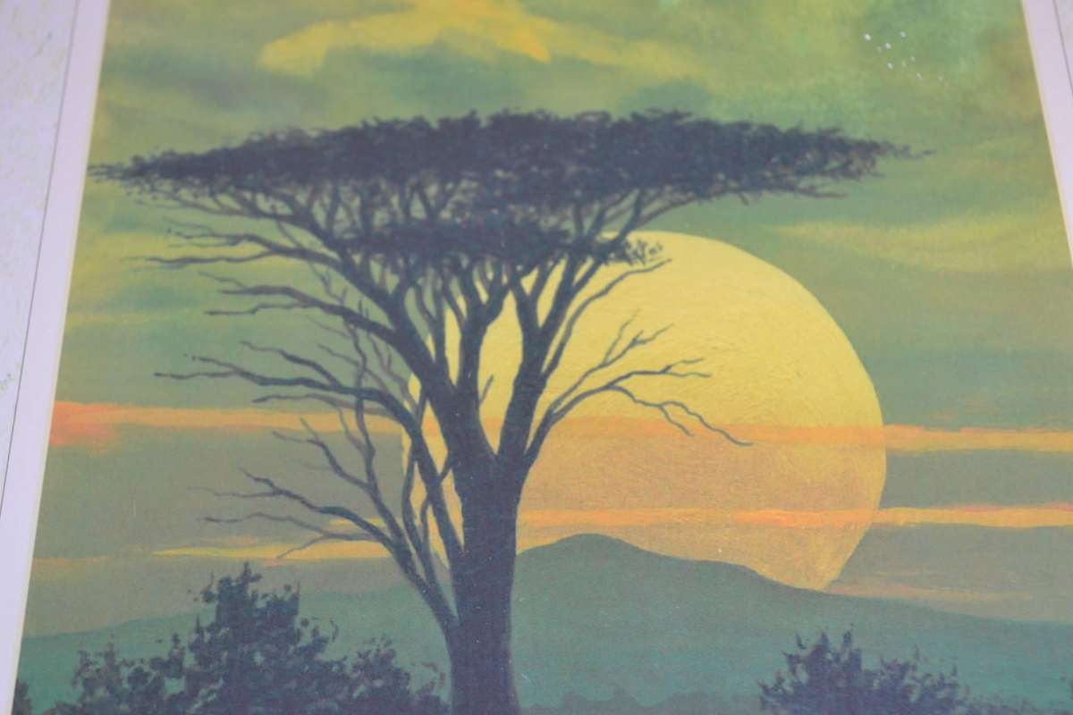 Malachi Smith - Signed by the Artist, framed behind glass