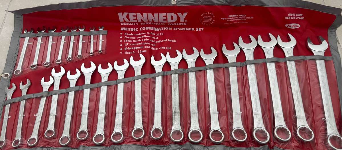 Kennedy 26pc Metric Spanner Set (632mm)  Brand New