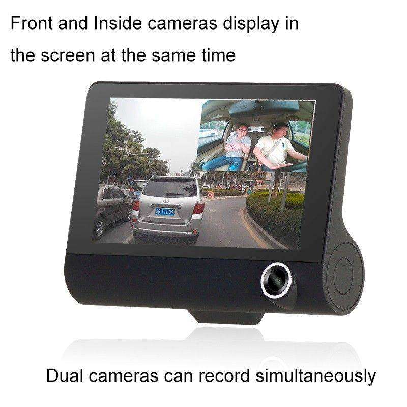 Car DVR Dash Cam Camera Video Recorder Rear View G-sensor