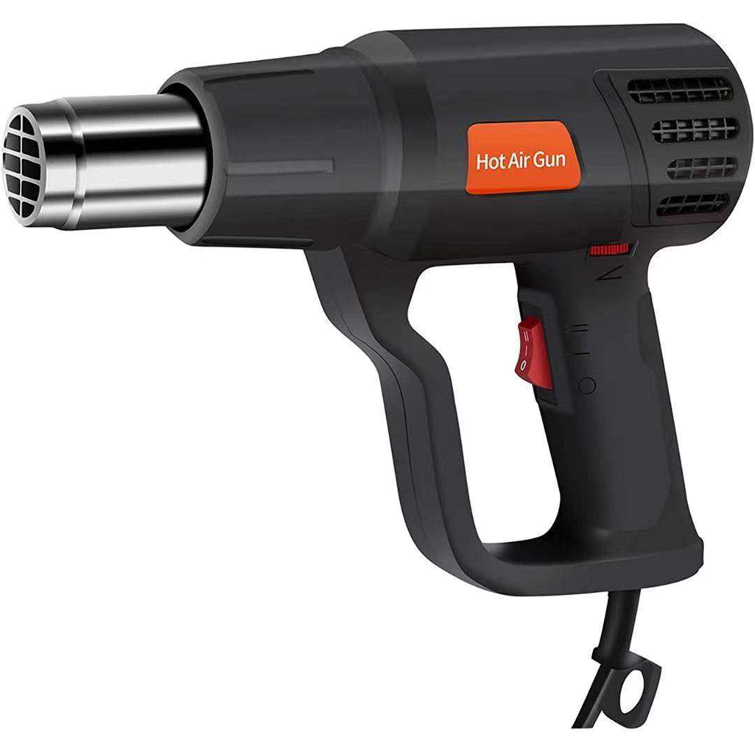 2000W Heat Gun Strong Power Hot Air Gun 2 Speeds for Crafts Shrink PVC