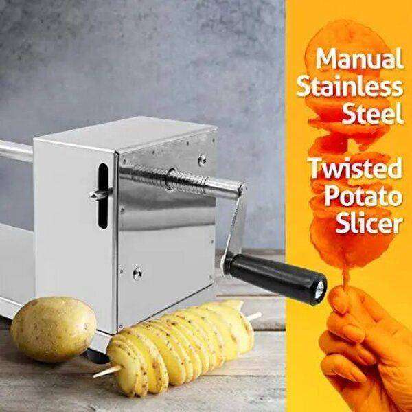 Stainless Steel Spiral Potato Cutter For Home