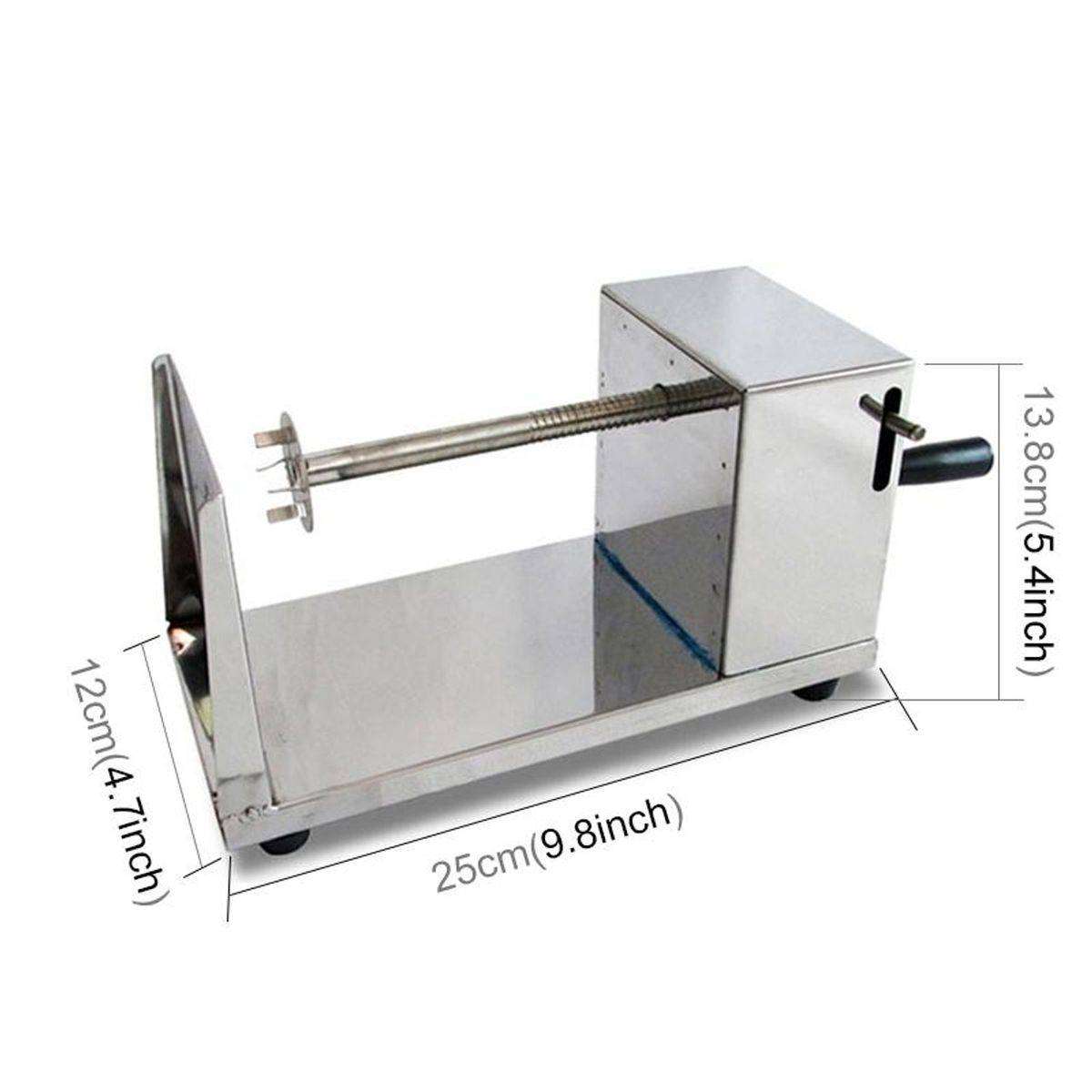 Stainless Steel Spiral Potato Cutter For Home