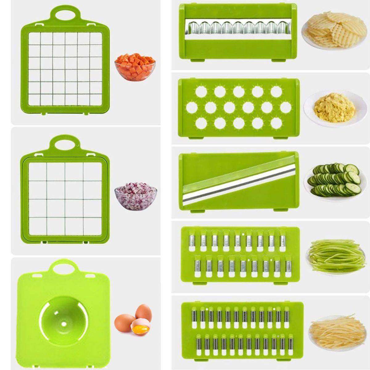 14Pcs Veggie Slicer Multifunction Slicers Veggie Slicer Multifunction Slicer