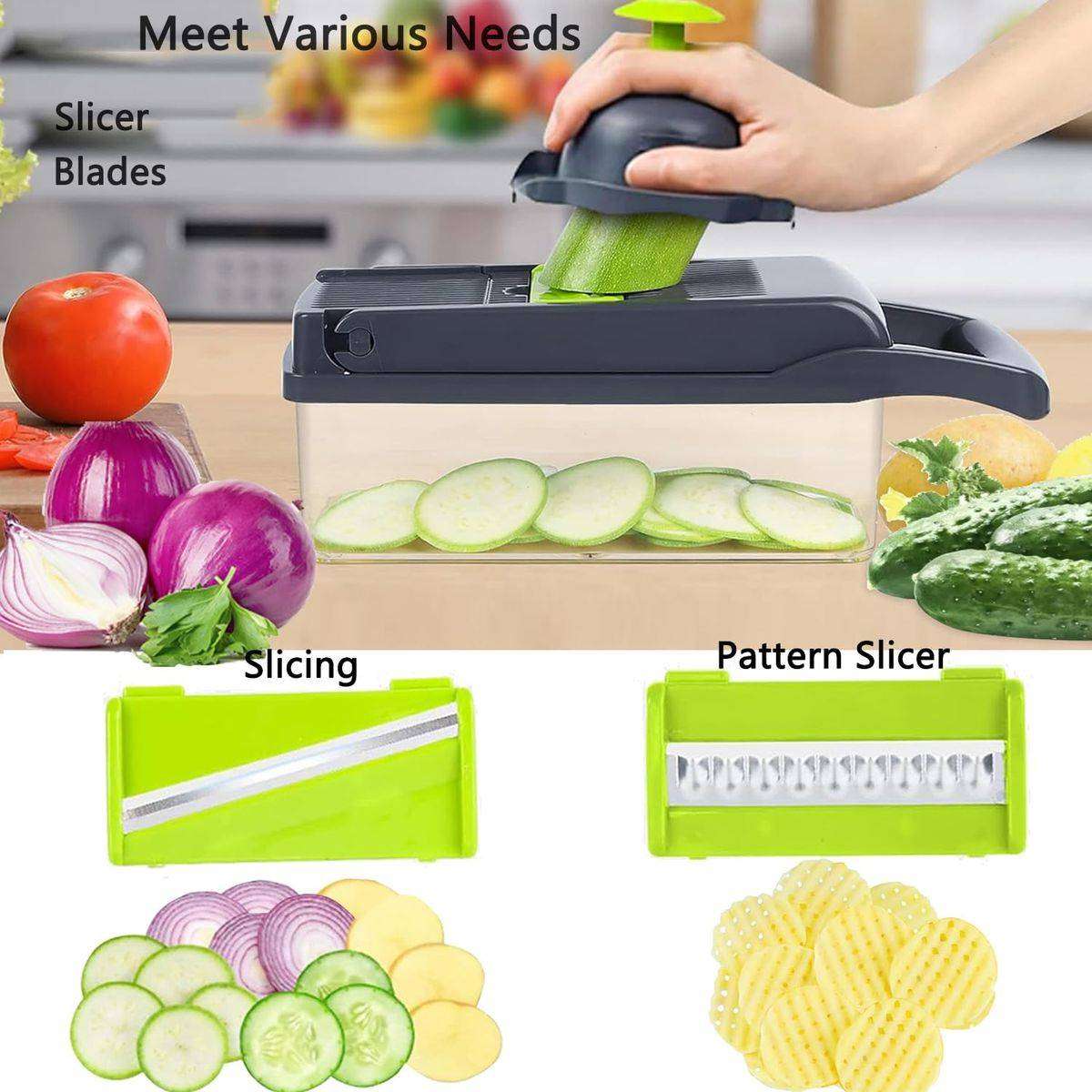 14Pcs Veggie Slicer Multifunction Slicers Veggie Slicer Multifunction Slicer