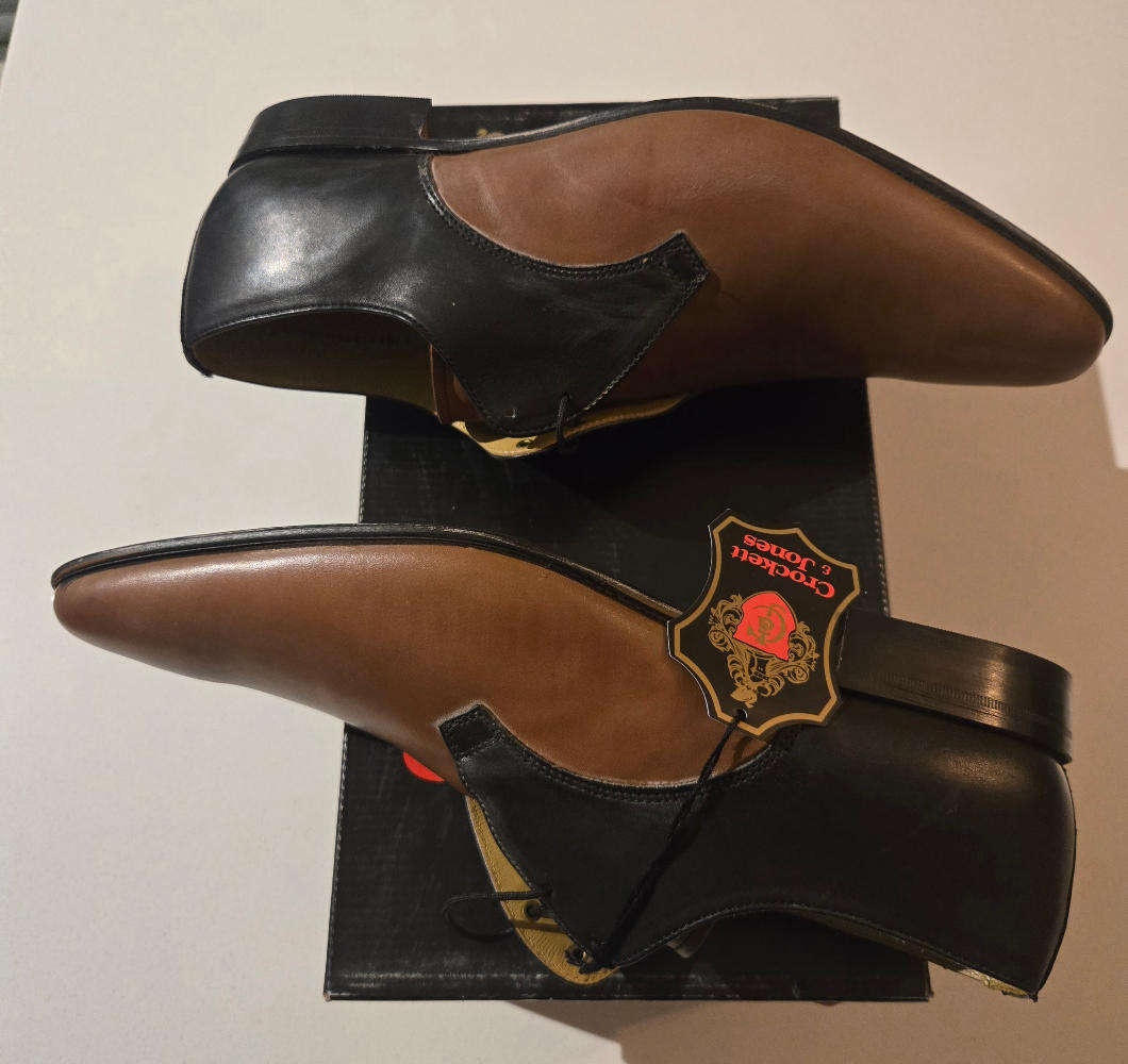 Original Crocket & Jones Leather shoe (uk9)