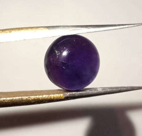 Amethyst - Deep Purple Round Cabochon - 3,02cts