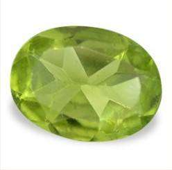 Peridot - Nice Green Oval Cut - 0,56cts