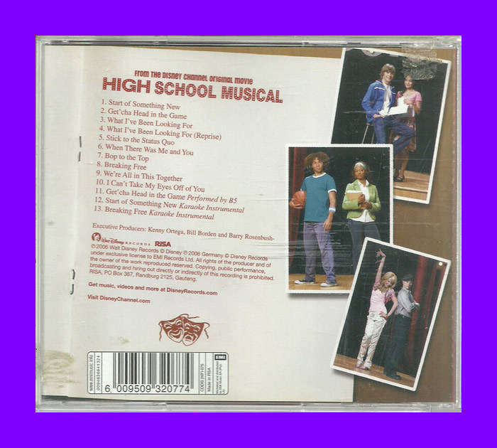 Music CD - High School Musical Original Soundtrack