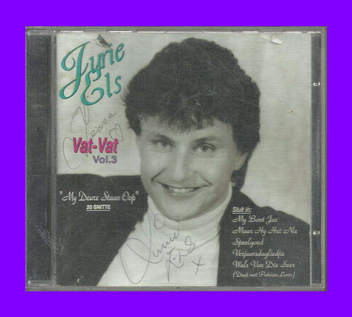 Music CD - Jurie Els - Vat-Vat Vol.3 (Signed)