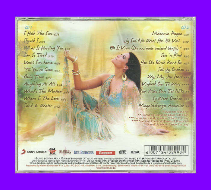 Music CD - Nianell - Sand & Water