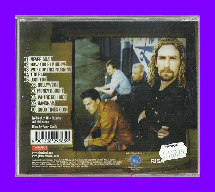 Music CD - Nickleback - Silver Side Up