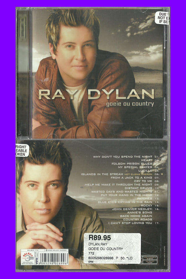 Music CD - Ray Dylan - Goeie Ou Country