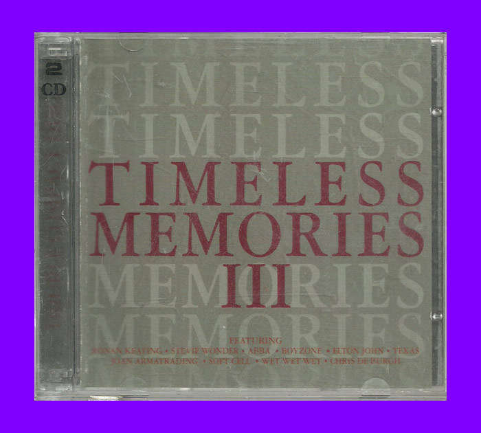 Music CD - Timeless Memories III (CD Disc 2 ONLY)