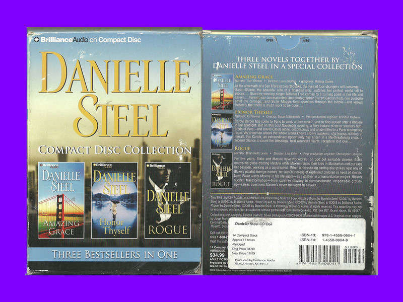 CD Audio Book - Danielle Steel - Three Bestsellers In One